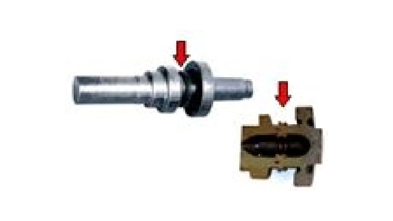 Counter gear shafts