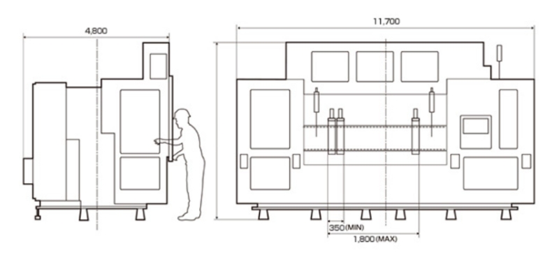 External dimension drawing