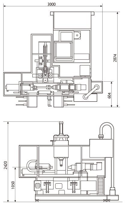 External dimension drawing