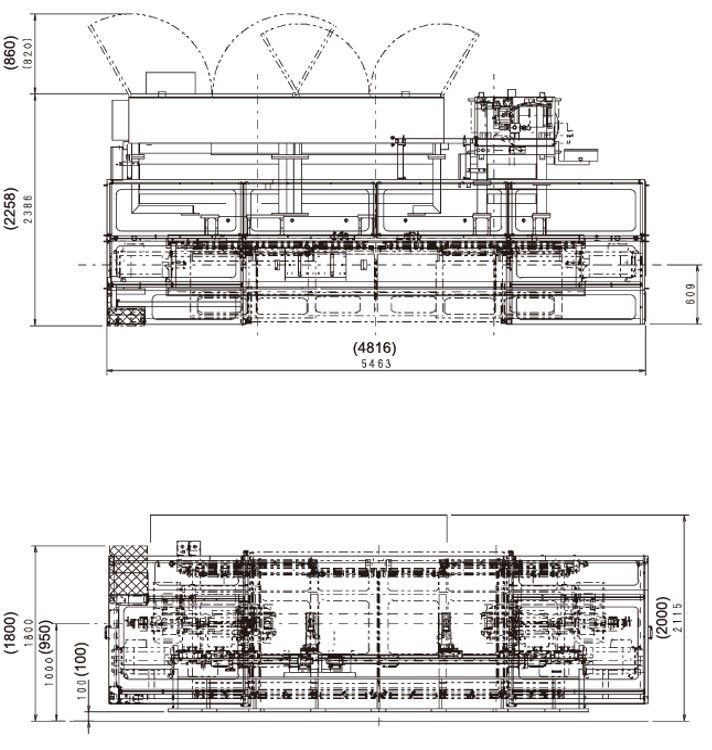 External dimension drawing