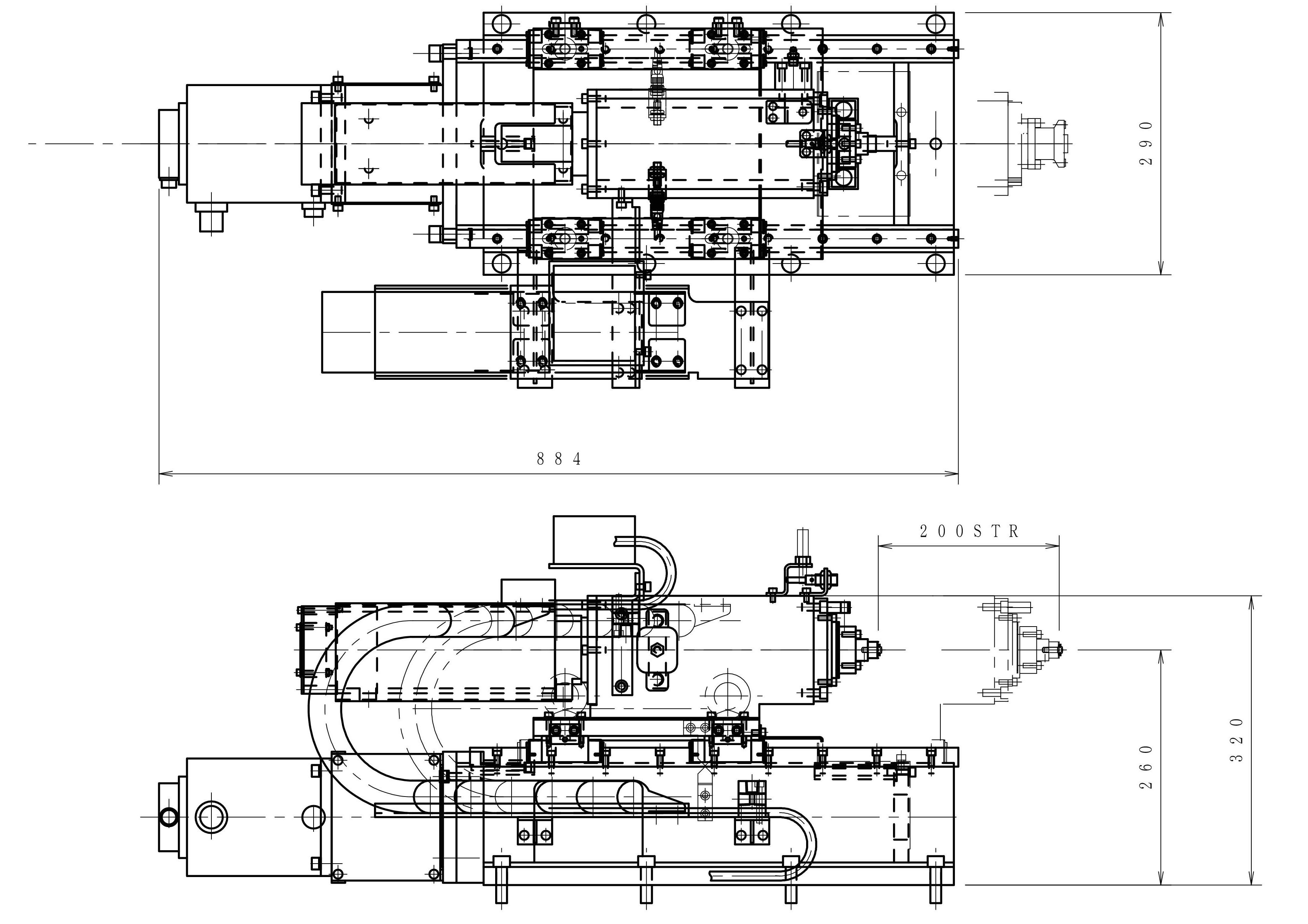 External dimension drawing