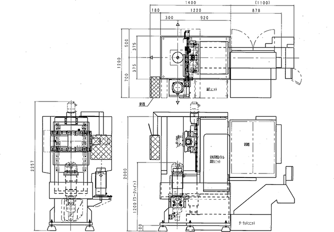 External dimension drawing